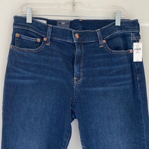 GAP Women's Dark Blue Straight Leg Jeans